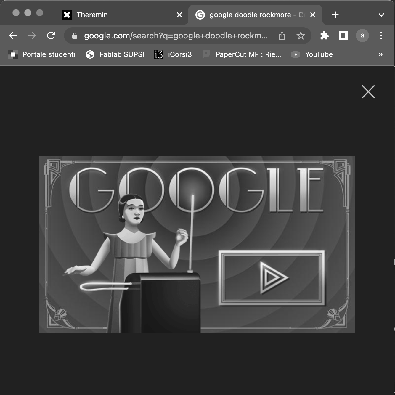 Google Doodle Rockmore